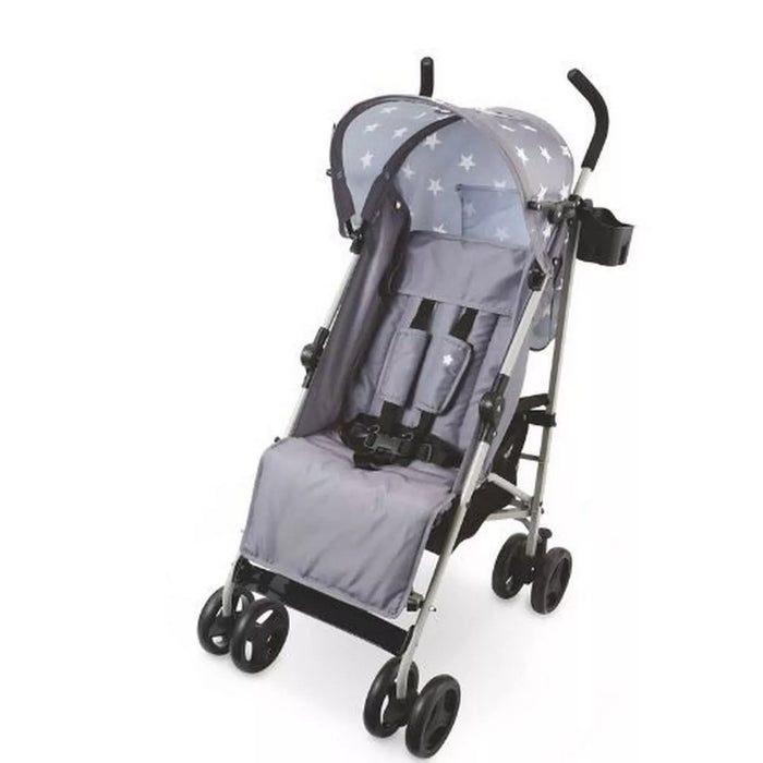 MB01 Lightweight Stroller - Grey Stars - Grade B