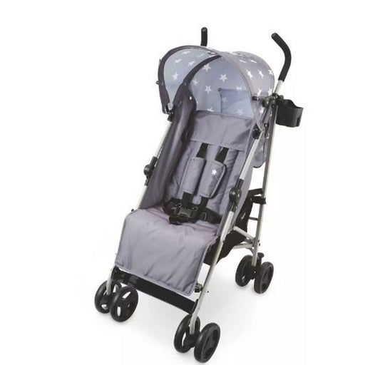 MB01 Lightweight Stroller - Grey Stars - Grade C