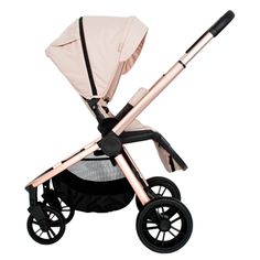 MB400 3-in-1 Travel System - Rose Gold Blush Pushchair - Grade A