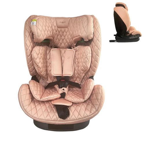 MBCS123 i-Size (76-150cm) Car Seat - Billie Faiers Quilted Blush - GRADE A