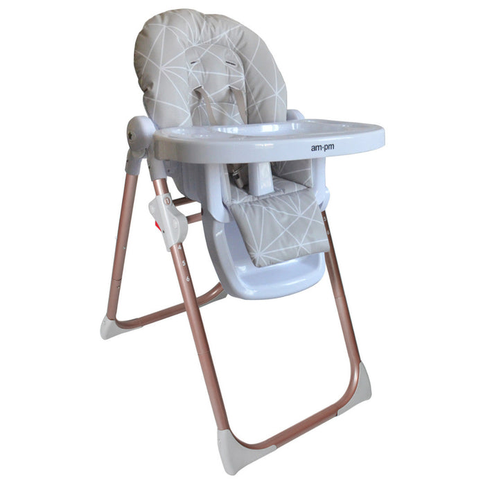 AM to PM Geometric Mocha Highchair - Grade A