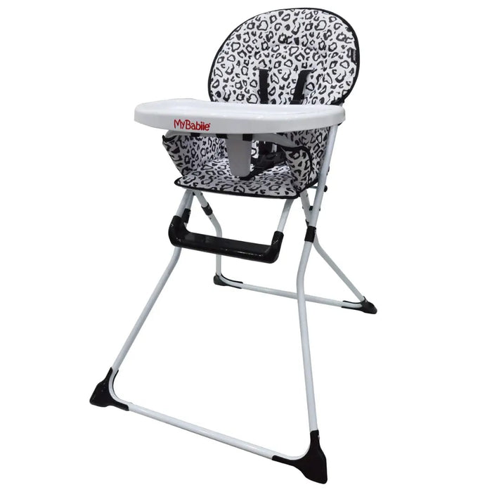 My Babiie Leopard Compact Highchair - Grade B