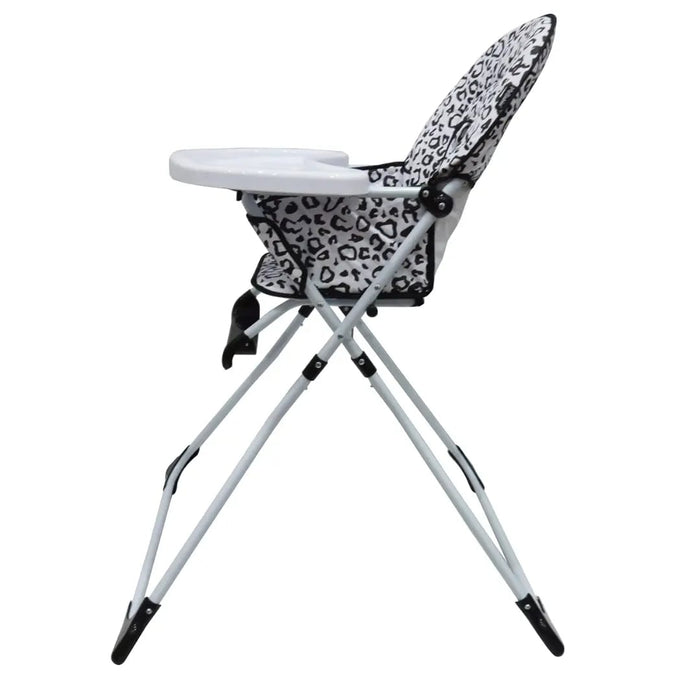 My Babiie Leopard Compact Highchair - Grade B