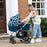 Dani Dyer Navy Giraffe Travel System - Grade A