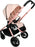 MB400 3-in-1 Travel System - Rose Gold Blush Pushchair - Grade A