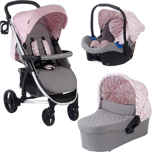 Dani Dyer Pink and Grey Travel System - Grade A