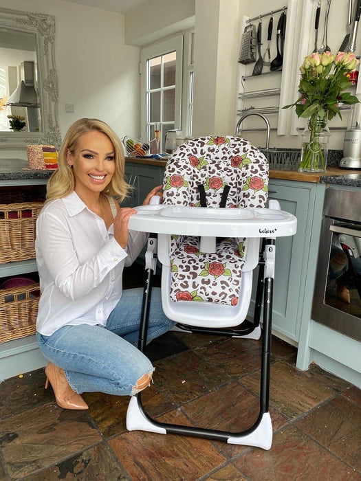 Katie Piper Believe Rose Leopard Highchair - Grade A