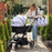 Dani Dyer Navy Marble MB500 Travel System - Grade A