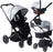 Dani Dyer Navy Marble MB500 Travel System - Grade A
