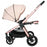 MB400 3-in-1 Travel System - Rose Gold Blush Pushchair - Grade A