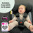 My Babiie MBCSSPIN i-Size (40-150cm) Spin Car Seat - Black Herringbone - GRADE A