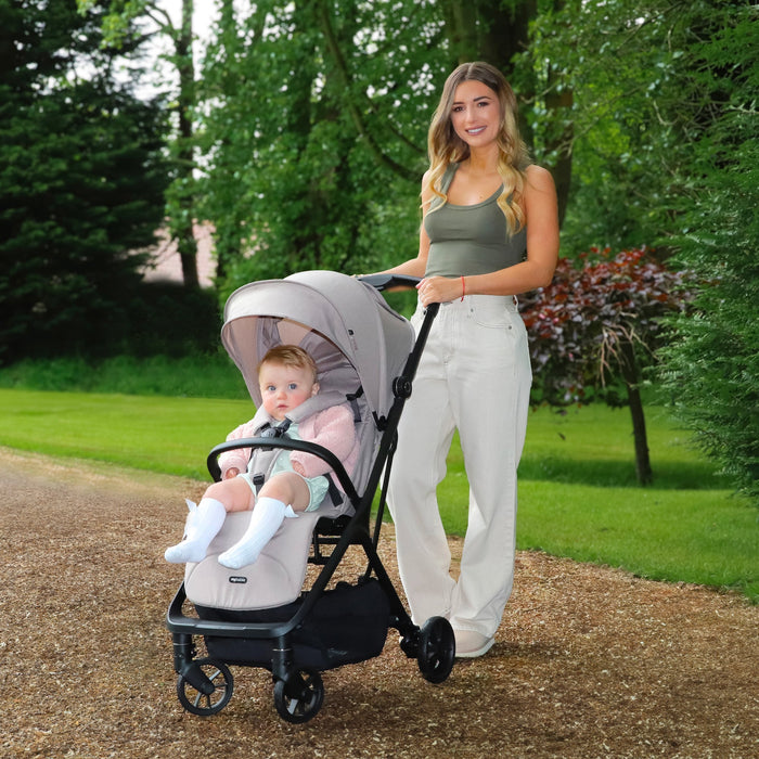MBX7 Plus Auto-Fold Stroller - Camel - Grade B
