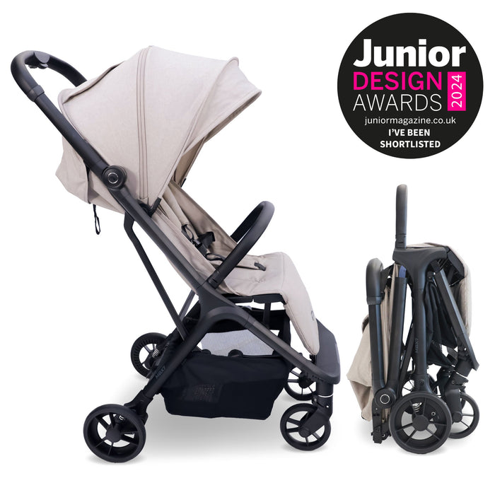 MBX7 Plus Auto-Fold Stroller - Camel - Grade B