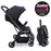 MBX7 Plus Auto-Fold Stroller - Black - Grade C
