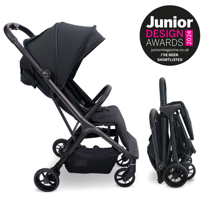 MBX7 Plus Auto-Fold Stroller - Black - Grade A