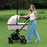MB450 2-in-1 Pushchair & Carrycot - Pastel Pink - Grade C