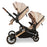MB33 Tandem Pushchair with Infant Carrier - Giraffe