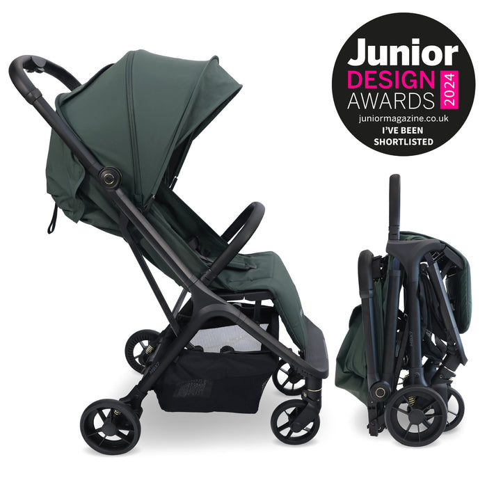 MBX7 Plus Auto-Fold Stroller - Forest Green - Grade A