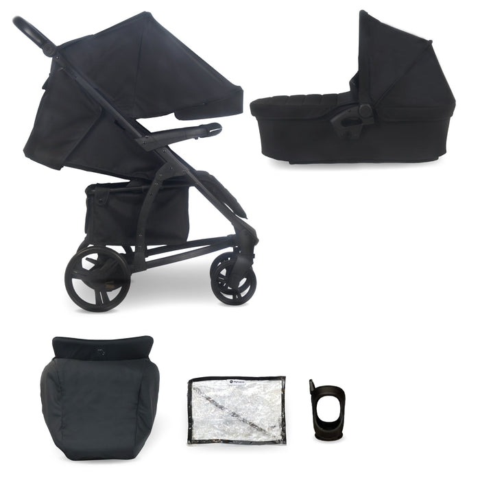 MB200 2-in-1 Pushchair & Carrycot - Onyx Black - Grade A