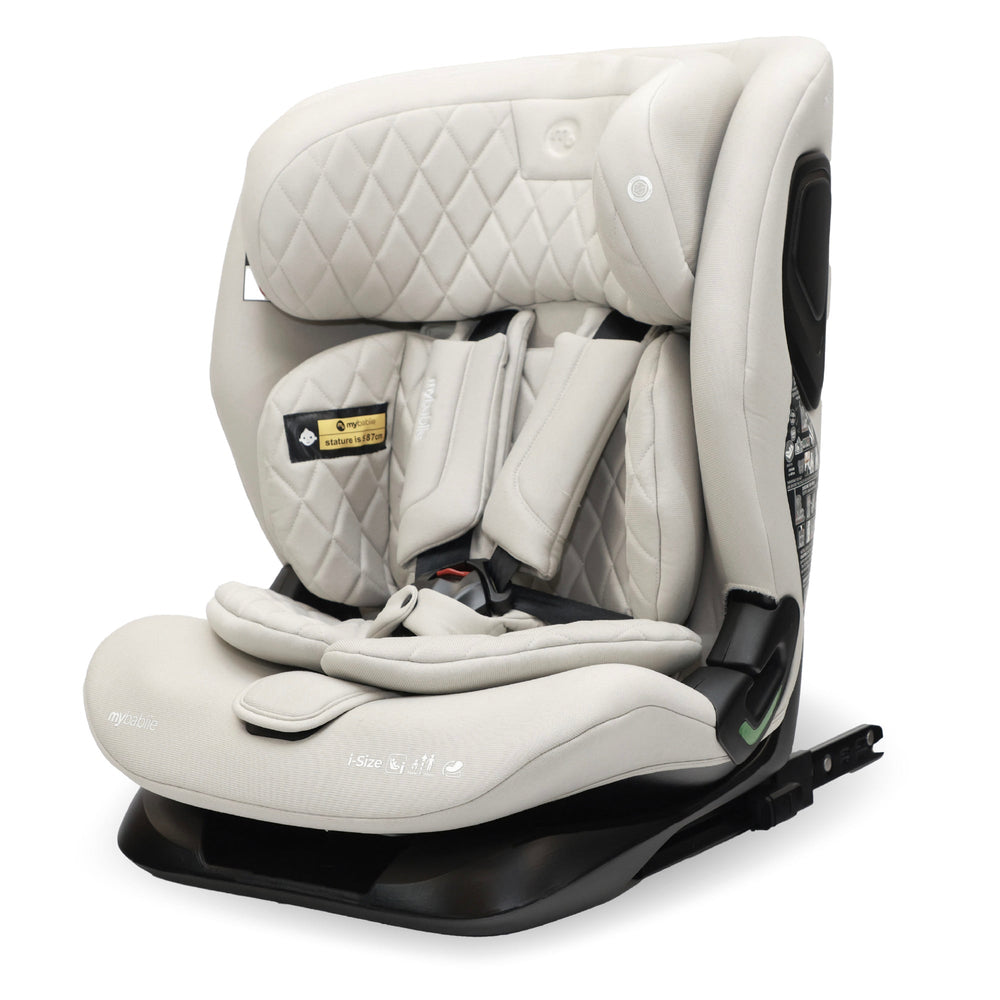 MBCS123 i-Size (76-150cm) Car Seat - Oatmeal - GRADE A