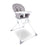 MBHC1 Compact Highchair - Grey Stars - Grade C