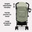 MB51 Plus Stroller - Sage Green - Grade A
