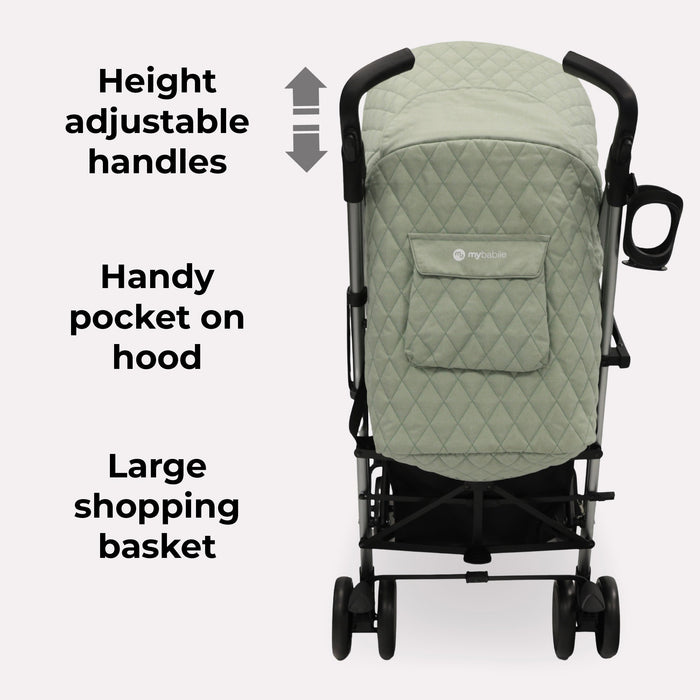 MB51 Plus Stroller - Sage Green - Grade A