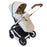 MB500i 3-in-1 Travel System with i-Size Car Seat - Rose Gold Stone