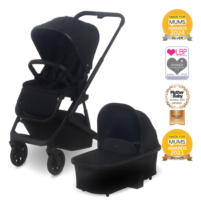 MB500 2-in-1 Pushchair & Carrycot - Obsidian Black - Grade C