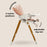 MBHC11 Deluxe Highchair - Quilted Pink - Grade A