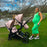 MB33 Tandem Pushchair with Infant Carrier and Base - Giraffe