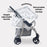 MB30 Plus Pushchair - Grey Tie Dye - Grade A