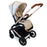 MB500 3-in-1 Travel System with Base - Rose Gold Marble - Grade B