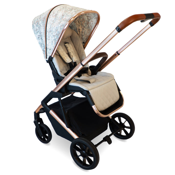 MB500 3-in-1 Travel System with Base - Rose Gold Marble - Grade B