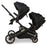 MB33 Tandem Pushchair with Infant Carrier & Base - Black Leopard