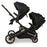 MB33 Tandem Pushchair with Infant Carrier - Black Leopard