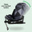 MBCSSPIN i-Size (40-150cm) Spin Car Seat - Black Geometric - GRADE A