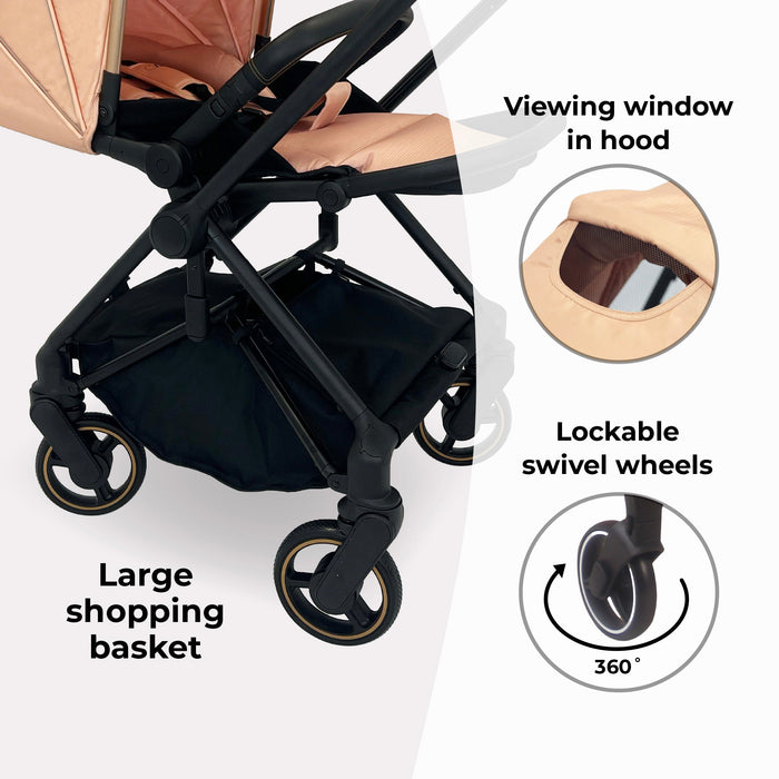 My Babiie MB180 Billie Faiers Pink Pushchair - Grade A