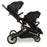 MB33 Tandem Pushchair with 2 Infant Carriers - Black Leopard