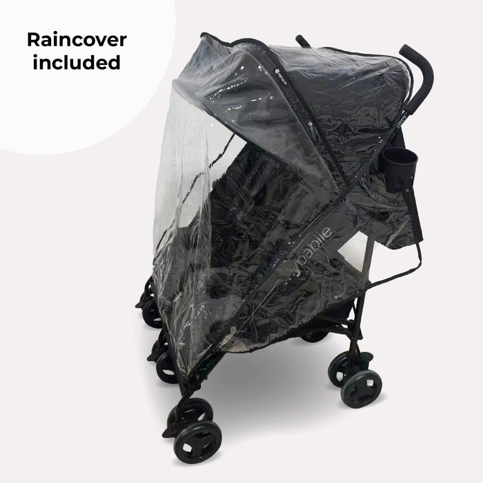 MB12 Double Stroller - Black - Grade B