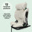 MBCS123 i-Size (76-150cm) Car Seat - Oatmeal - GRADE A