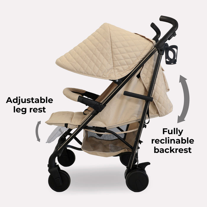 MB51 Plus Stroller - Quilted Sand - Grade B