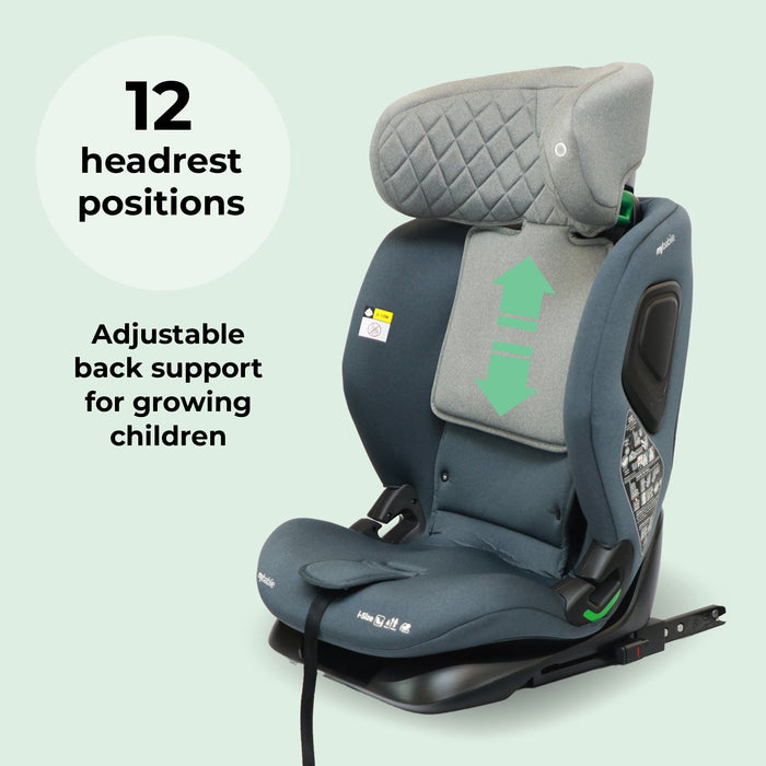 MBCS123 i-Size (76-150cm) Car Seat - Slate Blue - GRADE A