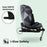 MBCSSPIN i-Size (40-150cm) Spin Car Seat - Black Geometric - GRADE A
