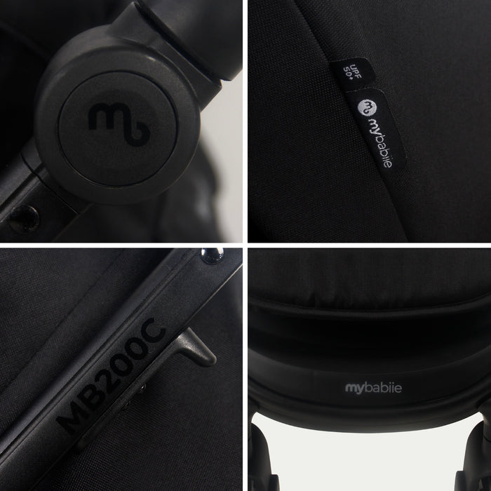 MB200 2-in-1 Pushchair & Carrycot - Onyx Black - Grade A