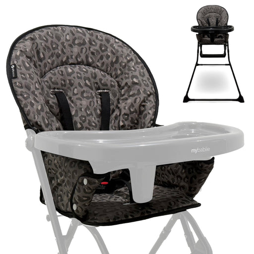 MBHC1 Seat Cover - Black Leopard