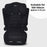 MBCSB30 i-Size (100-150cm) High Back Booster Car Seat - Black