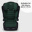 MBCSB30 i-Size (100-150cm) High Back Booster Car Seat - Green & Black
