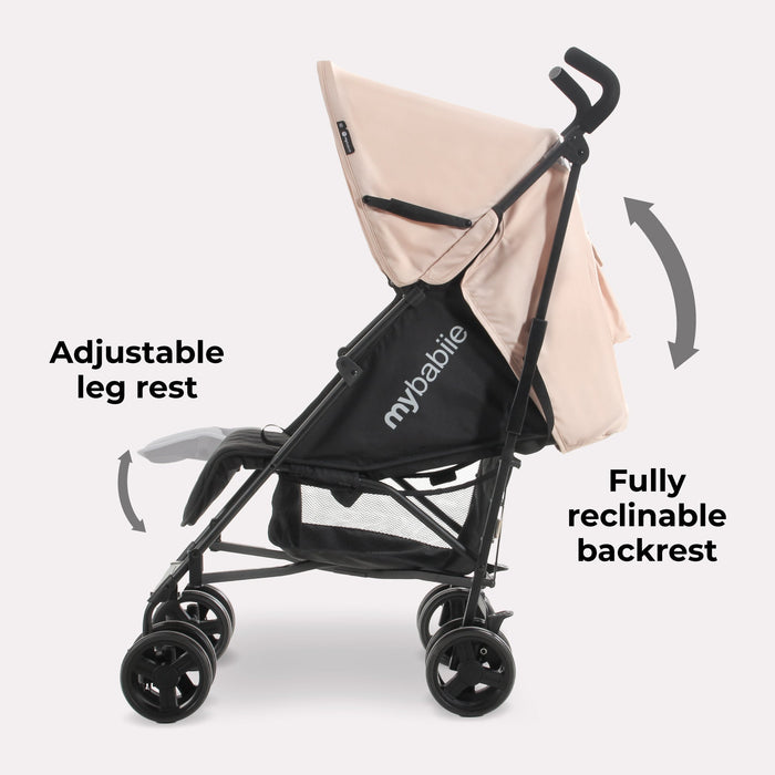 MB01 Lightweight Stroller - Quilted Blush Pink - Grade C