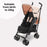 MB01 Lightweight Stroller - Quilted Blush Pink - Grade C